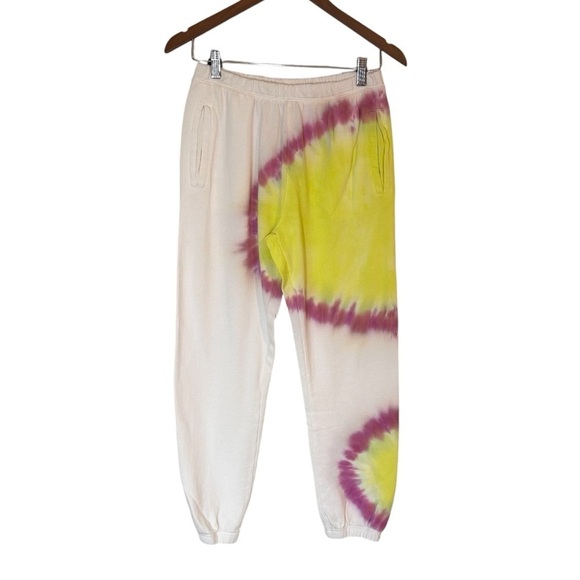 Z Supply Sunburst Tie-Dye Jogger White- Size Small - Picture 8 of 13